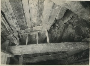 Underground Paris sewers catacombs construction Old Photo 1932 #03