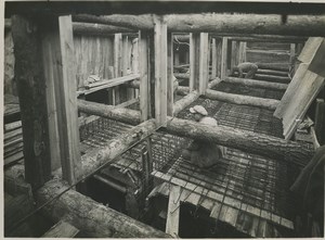 Underground Paris sewers catacombs construction Old Photo 1932 #39