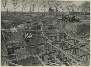 Underground Paris Water collector Saint Denis Seine river Old Photo 1935 #3