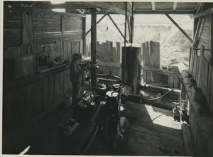 Underground Paris Water collector Porte de Pantin Old Photo 1935 #2