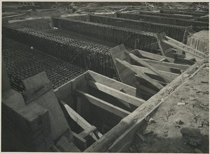 Underground Paris Water collector Porte de Pantin Old Photo 1935 #3