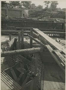 Underground Paris Water collector Porte de Pantin Old Photo 1935 #4