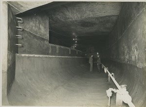 Underground Paris Water collector Porte de Pantin Old Photo 1935 #5
