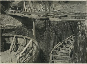 Underground Paris Water collector Porte de Pantin Old Photo 1935 #9