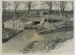 Fortification Paris Water collector diversion Vieille-Mer Old Photo 1935 #7