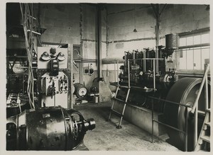 Underground Paris Water collector Gare de l'Est Engine Room Old Photo 1935