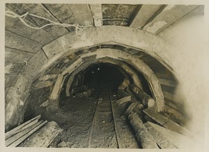 Underground Paris Water collector La Courneuve rue de la Convention Photo 1935