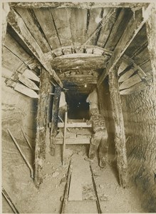 Paris Souterrain Collecteur d'eau tunnel Construction Ancienne Photo 1935 #11