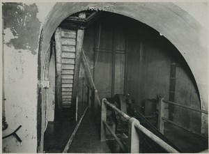 Underground Paris Water collector sand trap Aubervilliers Old Photo 1935 #2