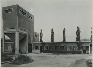 Underground Paris Water collector Office workshop Aubervilliers Old Photo 1935#2