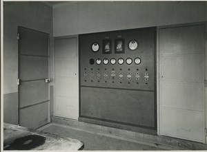 Underground Paris Water collector Office workshop Aubervilliers Old Photo 1935#4