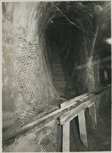 Underground Paris Pantin Water collector under City Hall Old Photo 1935