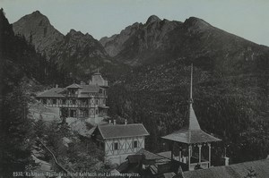 Slovakia High Tatras Hotel Kohlbach Szalloda Old Cabinet Photo Stengel 1900