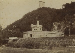 Belgium Houyet Halte Royal d'Ardenne Old Photo G.H. 1890