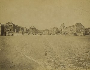 France Versailles Palace Facade Old Photo Neurdein 1900