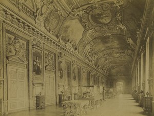 France Paris Louvre Apollo's gallery Old Photo Neurdein 1900