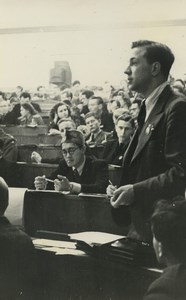Czech Republic Prague International Student Congress Old Photo 1945 #4