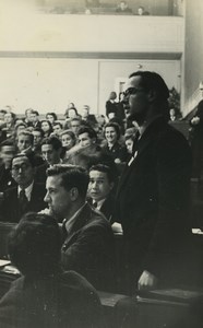 Czech Republic Prague International Student Congress Old Photo 1945 #5