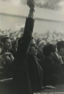 Czech Republic Prague International Student Congress Old Photo 1945 #17