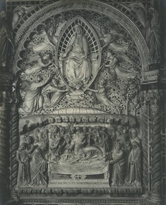 Italy Firenze Orsanmichele Church tabernacle Old Photo Brogi 1900