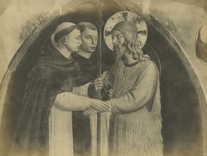 Italy Firenze Museum S. Marco Painter Fra Angelico Old Photo Jacquier 1900