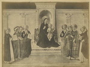 Italy Firenze Museum S. Marco Painter Fra Angelico Old Photo Jacquier 1900
