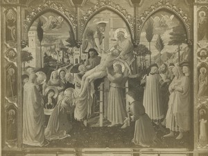 Italy Firenze Museum S. Marco Painter Fra Angelico Old Photo Jacquier 1900