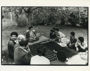 France Pontchartrain Ayatollah Khomeiny Iranian revolution Press Photo 1978 