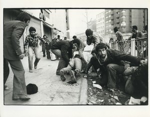 Iran Teheran Ayatollah Khomeiny Iranian revolution Press Photo 1979 