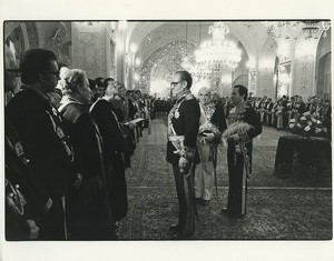 Iranian Shah anniversary Palace of Golestan Teheran Press Photo 1977