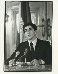 Egypt Cairo Reza Pahlavi succeeds her father Press Photo 1980, october 31