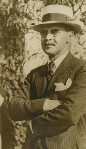 USA Benjamin Hampton West Coast movie producer Old Press Photo 1920's