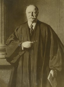 USA New York William Howard Taft Portrait by Ernest L Ipsen Old Press Photo 1930