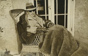 USA Philadelphia writer Booth Tarkington convalescing Old Press Photo 1931