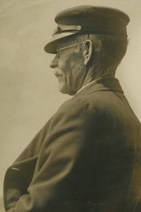 USA Marblehead MA Captain H.T. Drayton Lighthouse keeper Old Press Photo 1920's