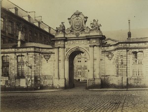 France Arras Abbaye Saint Vaast Abbey Old photo Voelcker 1882