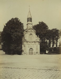 France Arras Chapel of Vauban Citadel Old photo Voelcker 1882