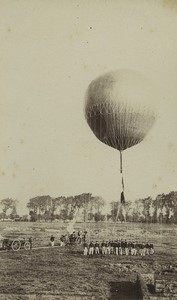 France Arras 3rd Engineer Regiment Military Ballooning Voelcker photo 1882 #15