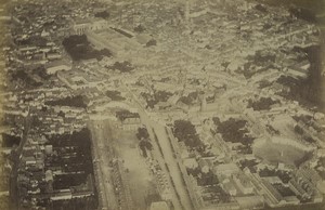 France Arras Aerial View Military Ballooning Old Voelcker photo 1882 #1