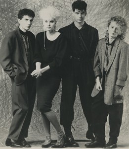 USA 'Til Tuesday Hausman Mann Pesce Holmes New Wave Band Promotional Photo 1985