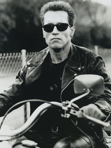 Arnold Schwarzenegger Terminator 2 James Cameron Promotional Film Photo 1991 #2