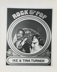 USA Rock & Pop Ike & Tina Turner Newsweek Promotional Photo 1973