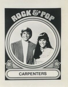 USA Rock & Pop The Carpenters Newsweek Promotional Photo 1973