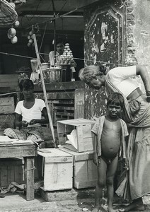 India Street Retailers Shop Old Photo Defossez 1970's