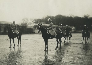 France Marshal Foch at Saint Cyr Military School Old Photo 1928