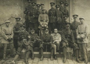 France Sandhurst Students at Saint Cyr Military School Old Photo 1926