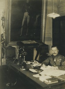 France Général Henri Colin at Saint Cyr Military School Old Photo 1926