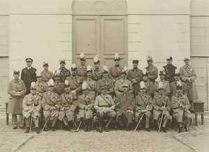 France Foch Class at Saint Cyr Military School Old Photo 1930