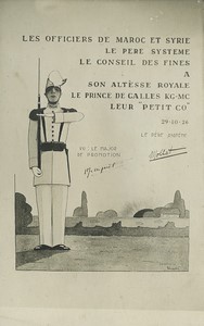 Visit of the Prince of Wales at the Saint Cyr Military School Old Photo 1926 #19