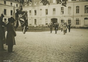 Visit of Prince of Wales at the Saint Cyr Military School Old Rol Photo 1926 #26